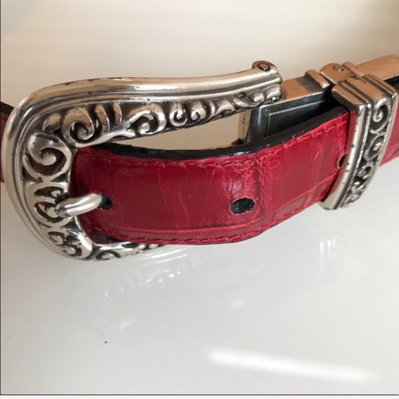 No Lable Accessories - BRIGHTON Two Sided Belt SZ M